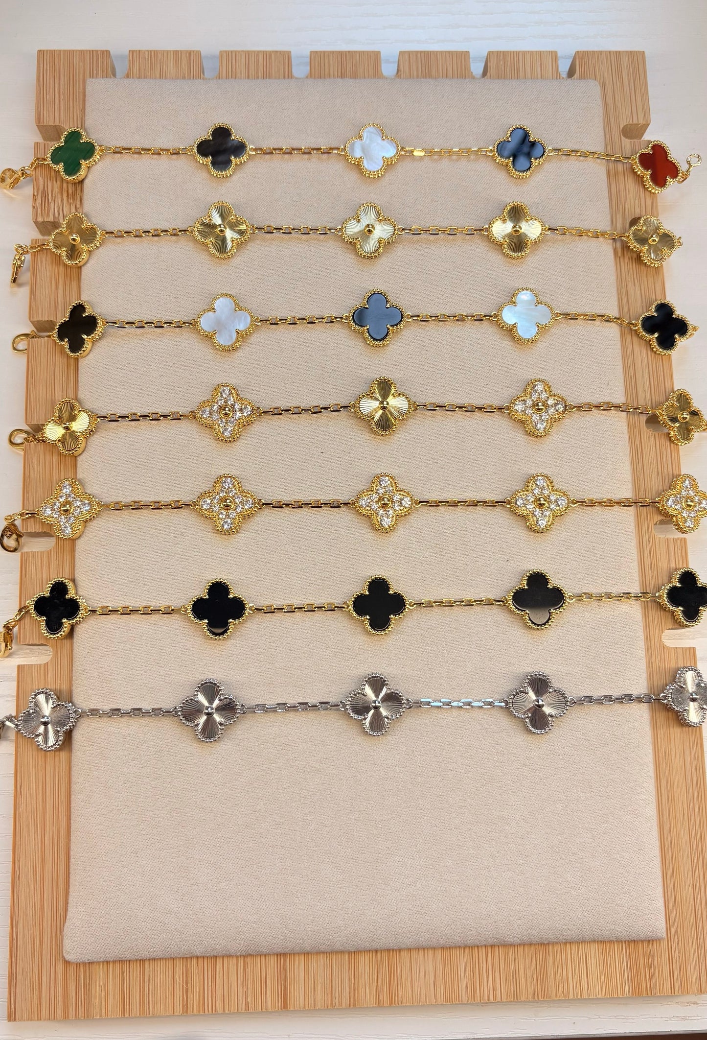 SGM | V Clover Bracelet 18K Gold plated/Stainless Steel 💎