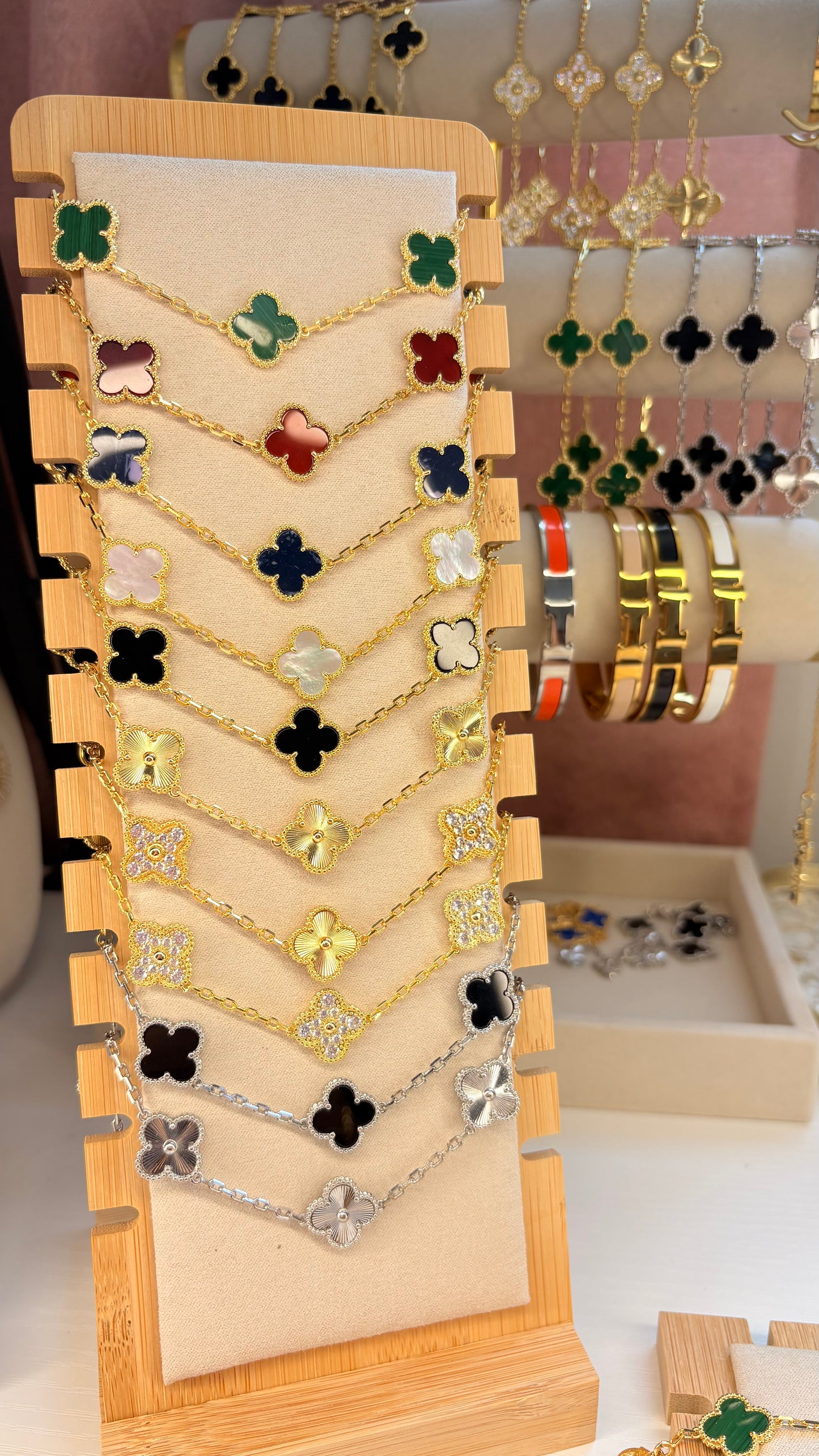 SGM | V Clover Bracelet 18K Gold plated/Stainless Steel 💎