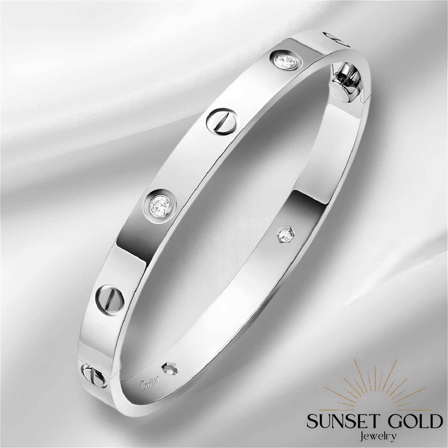 Luv Bracelet Gold & Silver | Stainless Steel/Waterproof 17cm