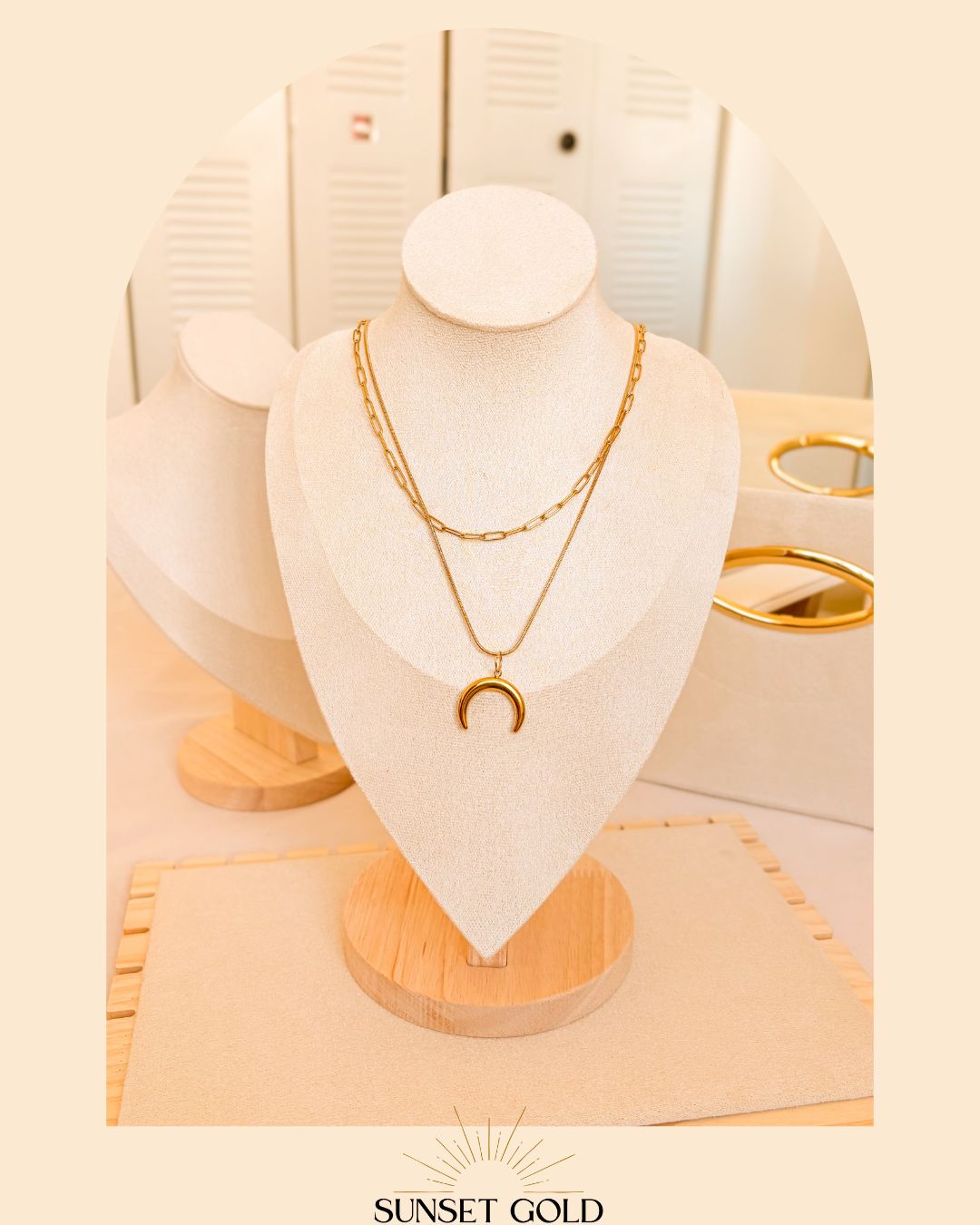 Midnight Muse Duo-Stack Necklace