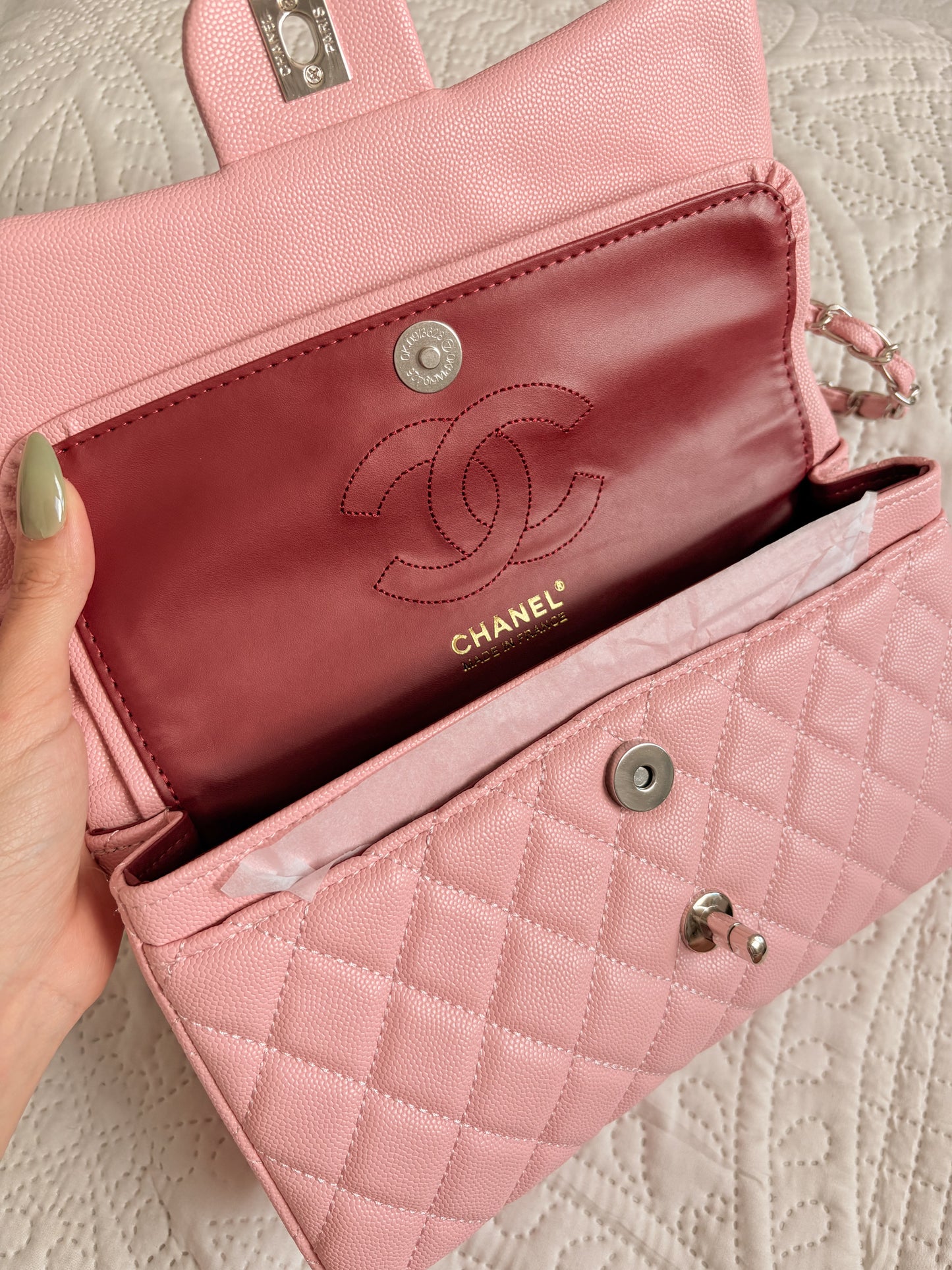 Chanel Classic Flap Pink 👜