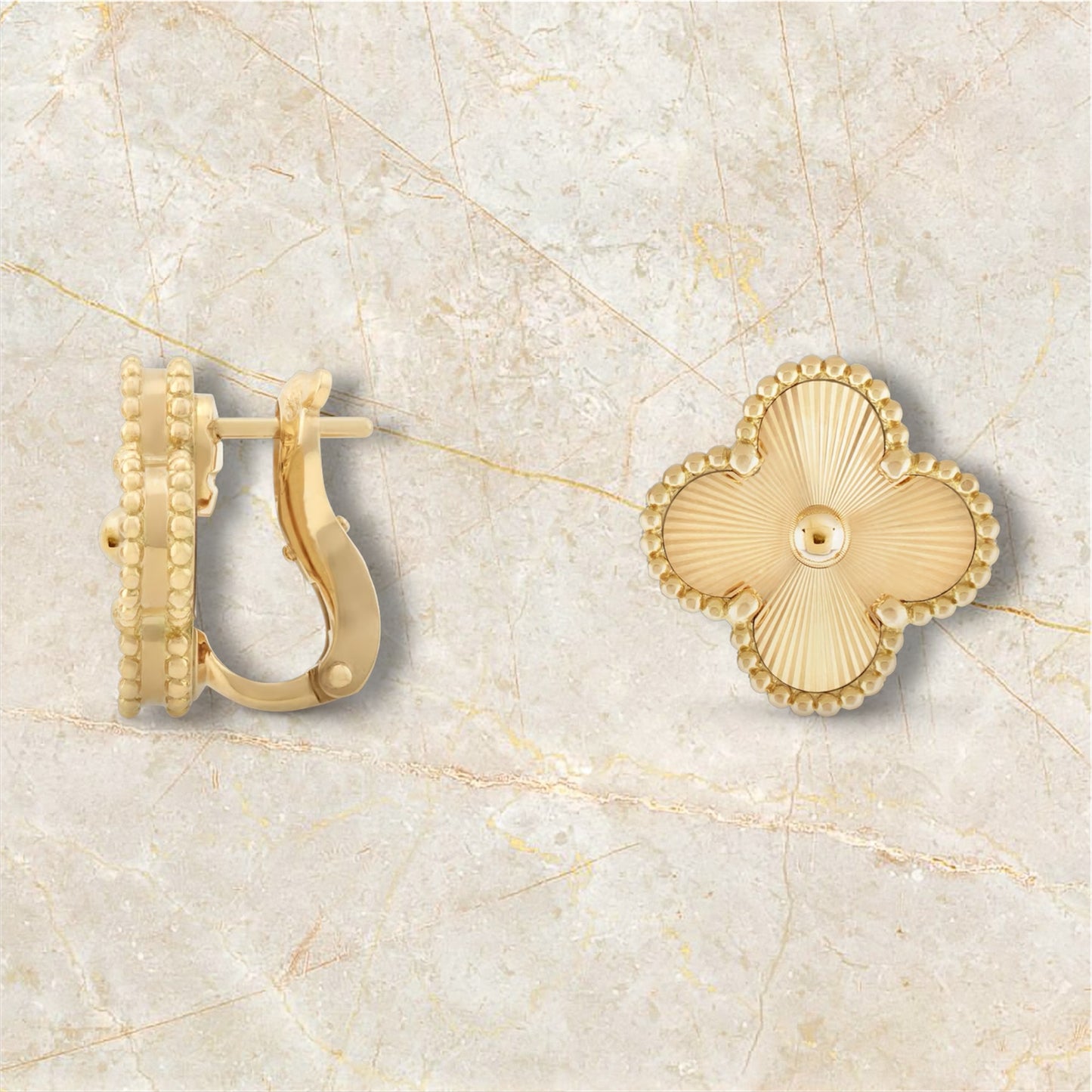 V Clover Earrings 🌟