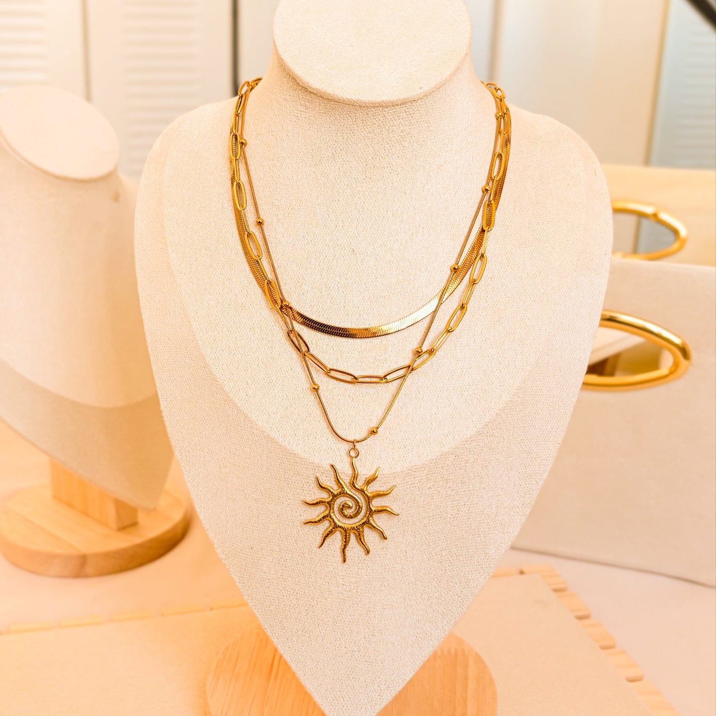 Layered Sunset Trio-Stack