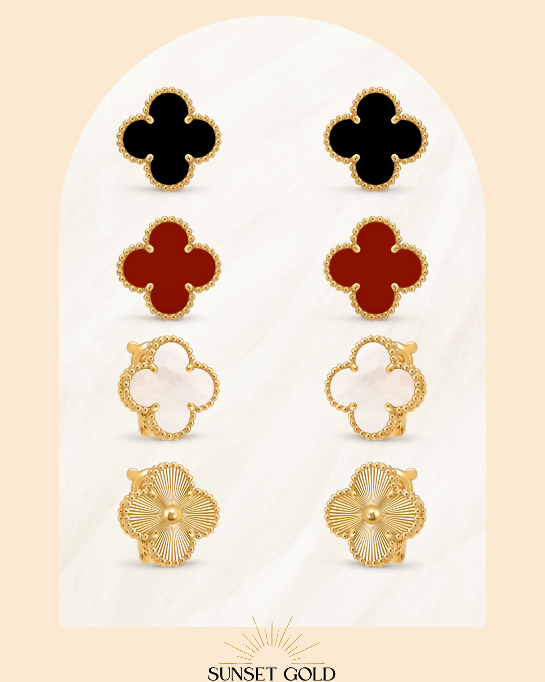 VC Clover Earrings 🌟